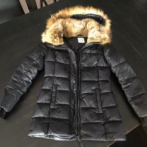 Girls winter jacket size 7/8 in good condition!!